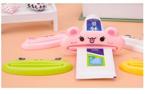 創意生活小助手 韓國卡通擠牙膏器的趣味與實用